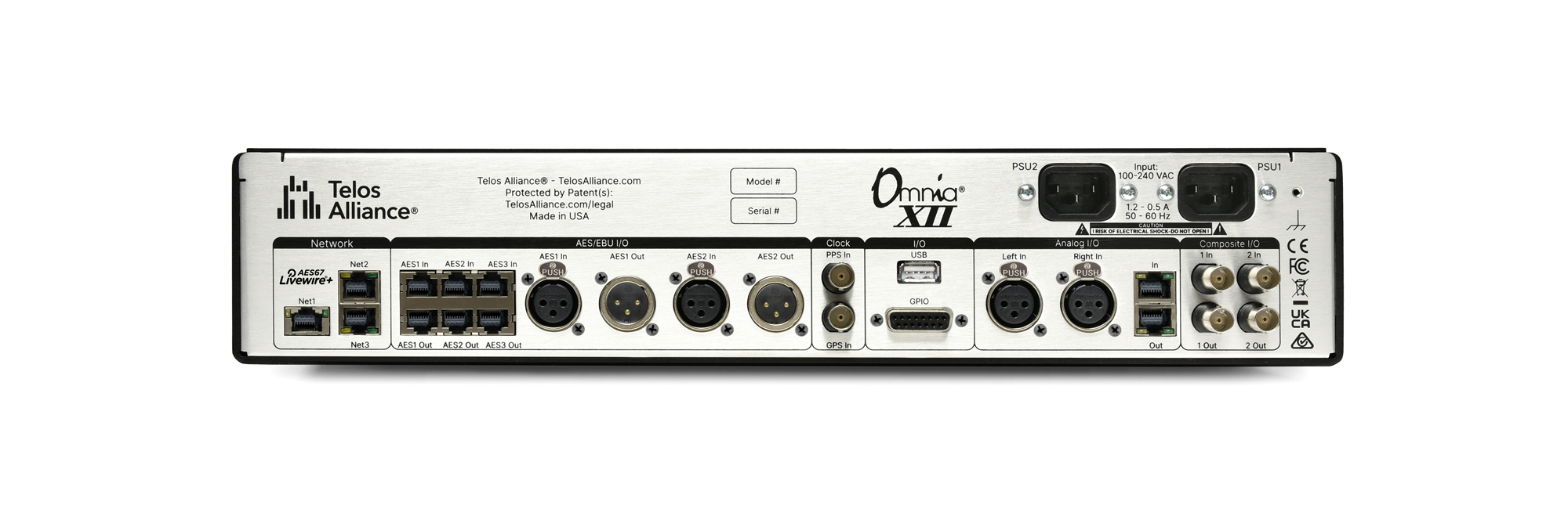 Omnia XII Broadcast Audio Processor | Telos Alliance